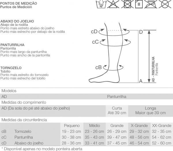 Meia Compressiva Comfortline Cotton - Venosan - Imagem 2