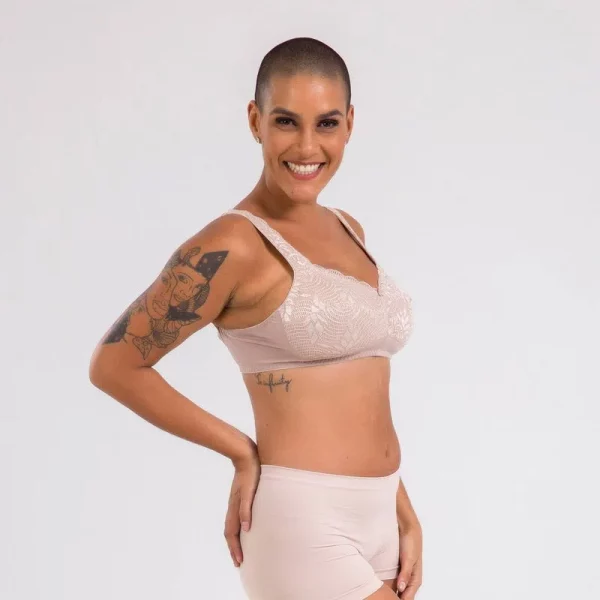 Sutiã mastectomia renda Esbelt - Imagem 2