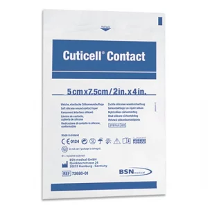 Cuticell Contact Essity BSN Curativo Não Aderente Revestido em Silicone