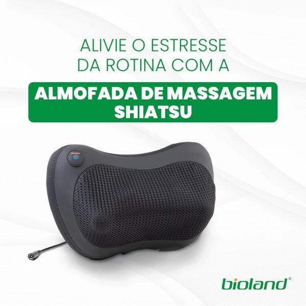 Almofada Shiatsu Massageador AM100 Bioland - Imagem 7