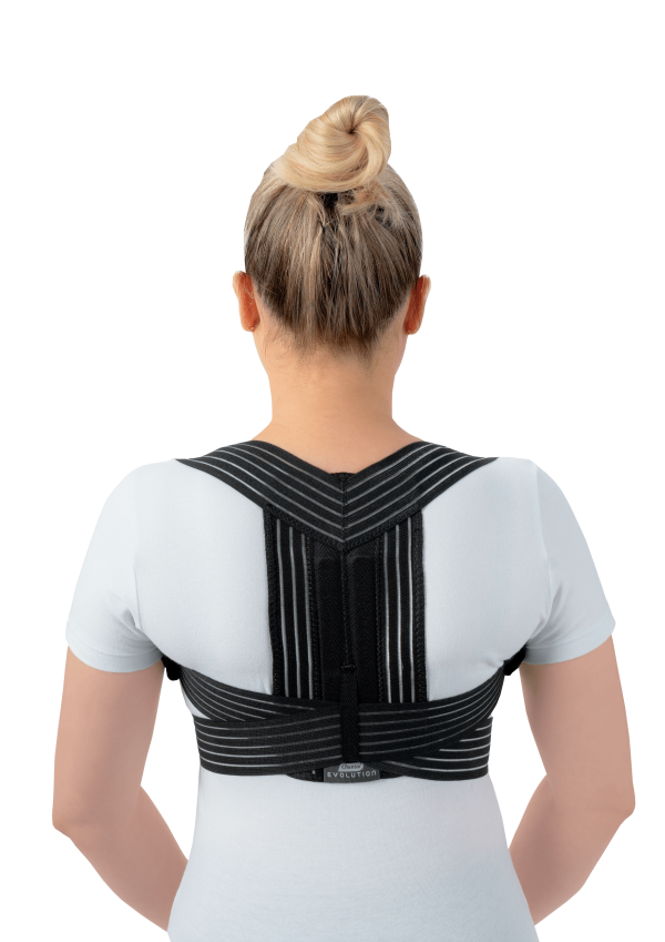 Corretor Postural em Elástico Respirável – Chantal Evolution