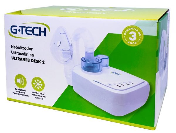 Inalador e nebulizador ultrassônico G-Tech Ultraneb Desk 2 - Imagem 3