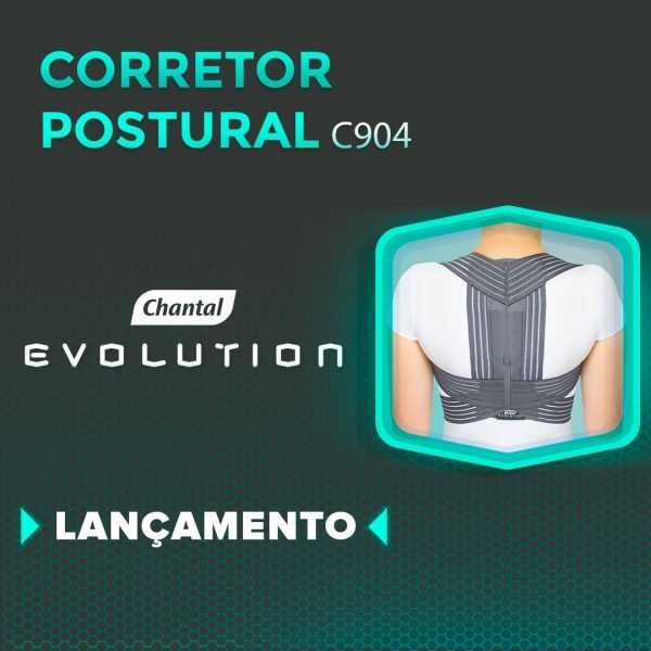Corretor Postural em Elástico Respirável – Chantal Evolution - Imagem 3