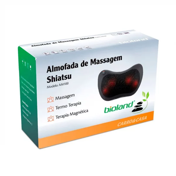 Almofada Shiatsu Massageador AM100 Bioland - Imagem 4