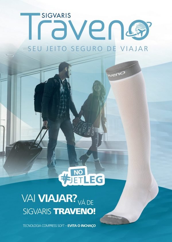 Meia de Viagem Traveno - Sigvaris - Imagem 2