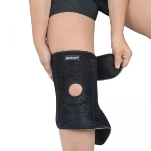 Joelheira Ajustável com Hastes Mercur – Estabilização e Compressão para Joelho