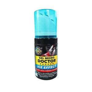 Gel Negro Tampa com Esferas Doctor Pauher – Massagem Refrescante e Alívio Muscular