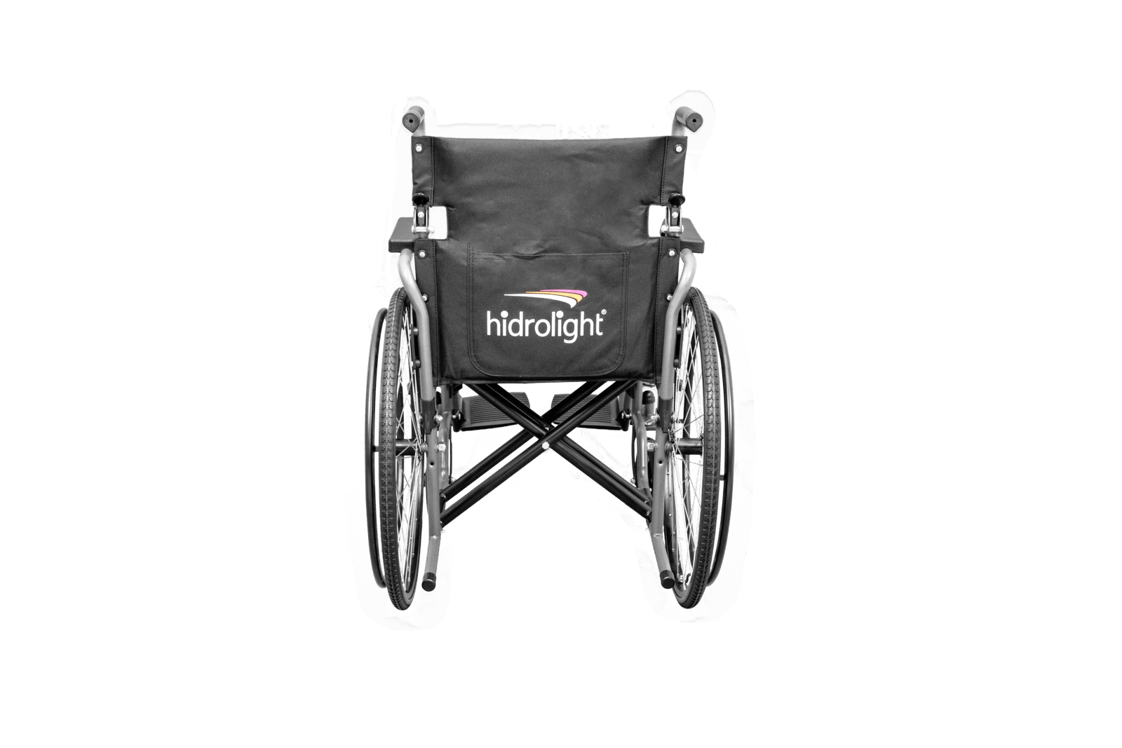 Cadeira de Rodas Basic Hidrolight – Estrutura em Aço Carbono Dobrável com Apoio Escamoteável - Imagem 2