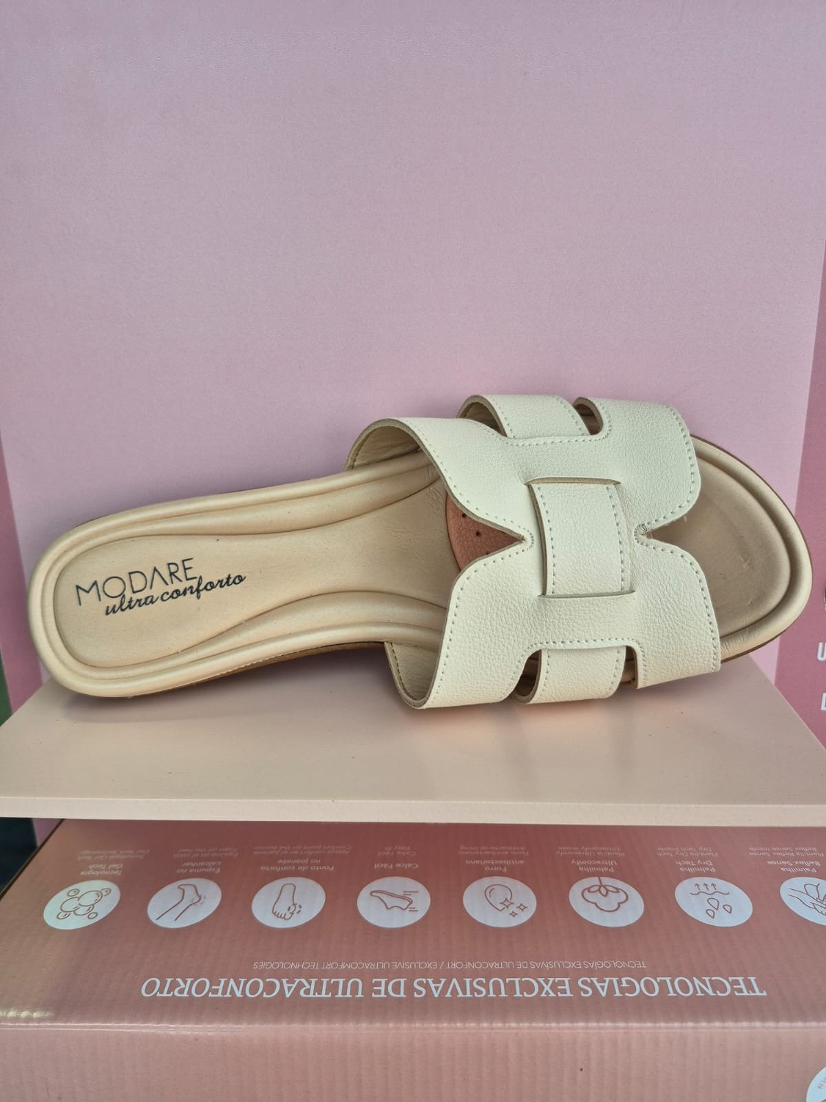 Sandália Modare Ultra Conforto 7127.253 – Leveza, Segurança e Design Anatômico