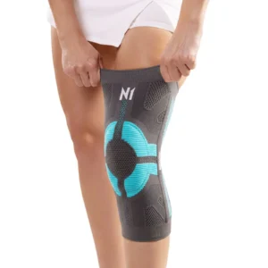 Protetor de Joelho Knit 3D N1 – Alta Compressão, Estabilidade e Conforto | Linha Pro