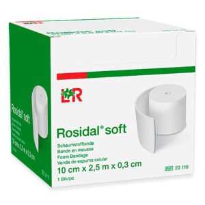 Rosidal® Soft – Bandagem de Espuma para Revestimento Compressivo e Proteção da Pele