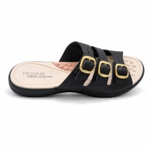 Sandália Feminina Modare 7174122 Preta – Conforto, Leveza e Elegância para o Dia a Dia