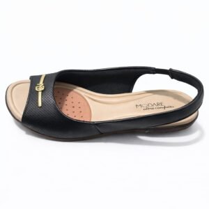 Sandália Modare 7127.253 Preta Casual – Ultraconforto, Leveza e Estilo para o Dia a Dia