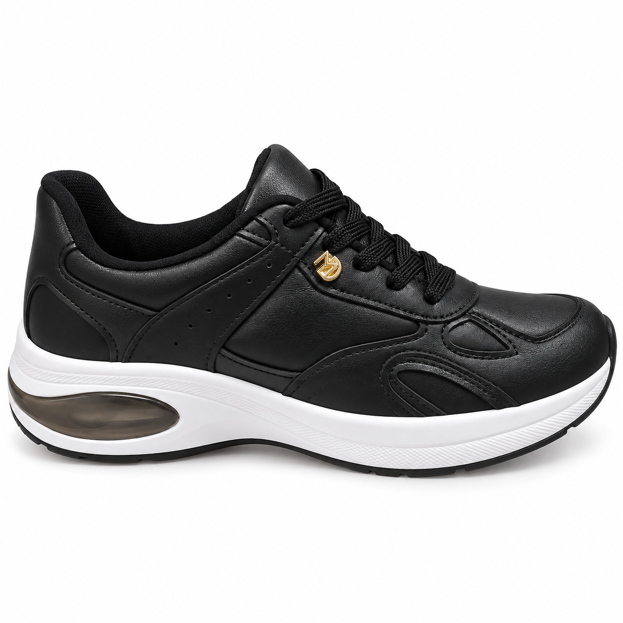 Tênis Modare Ultraconforto Feminino Preto/Branco 7414.102
