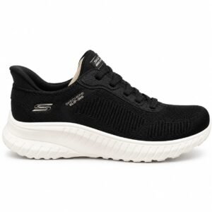 Tênis Skechers BOBS Squad Chaos Current Feminino Preto – 117497-BLK
