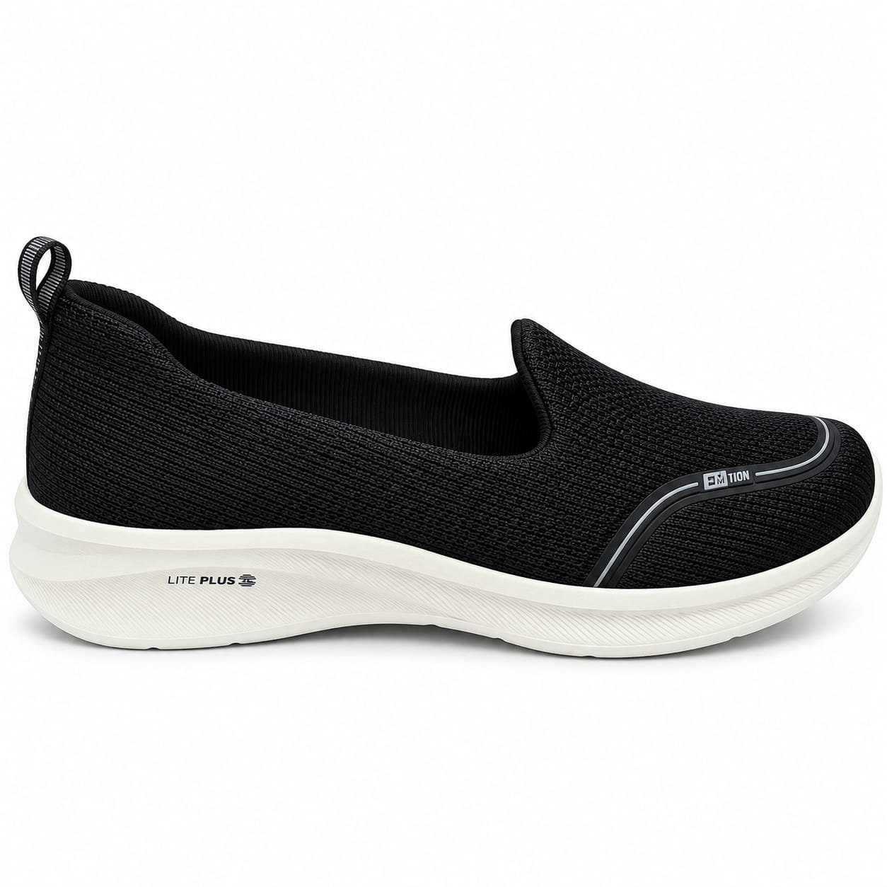 Tênis Actvitta 4853.100 Austrália Preto/Prata – Slip On Feminino